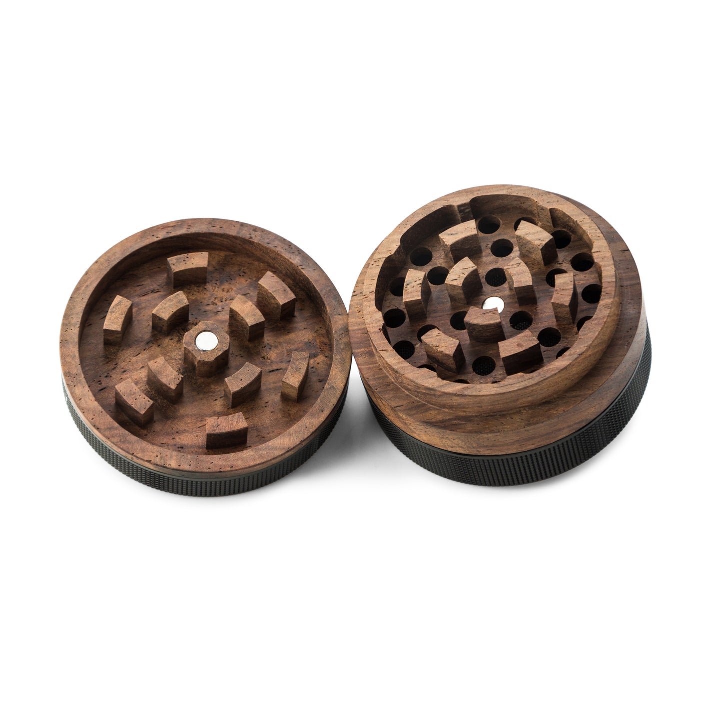 SEQUOIA9 All Natural Wood to Herb Grinder by Tektonik for Kitchen, Herbs and Spices